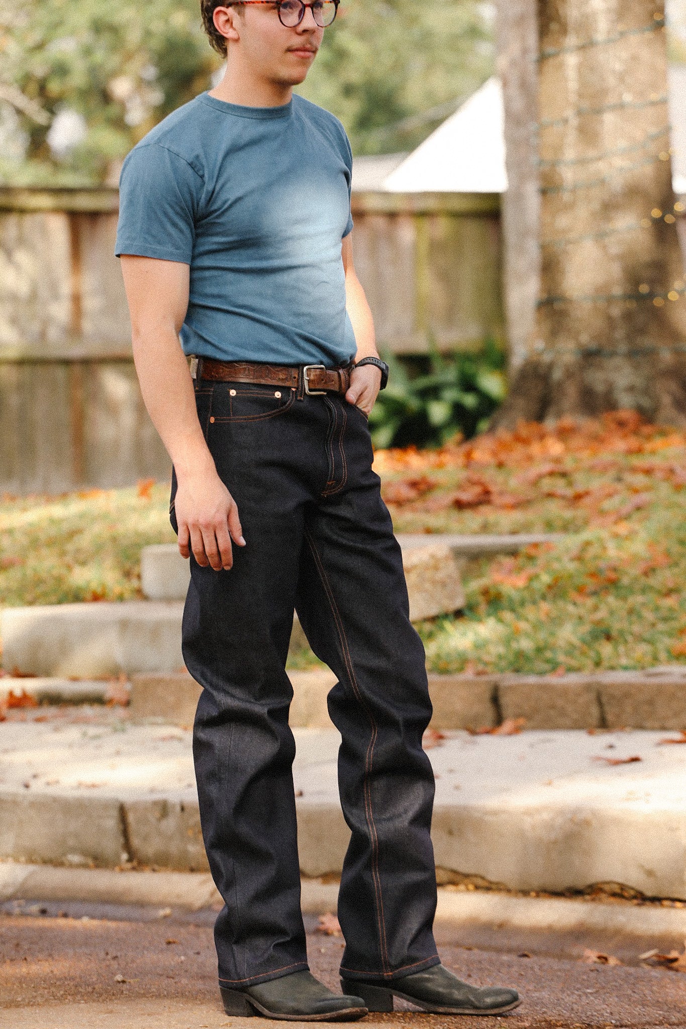 WS-16K ANM Wide Straight Jeans- 16.5oz 
