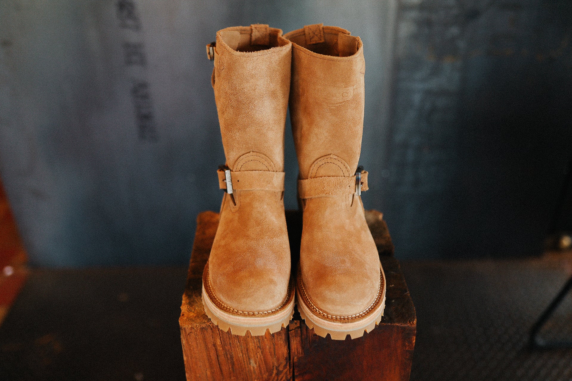 Wesco X ISP Boss Engineer Boot- Burlap Roughout – Iron Shop Provisions