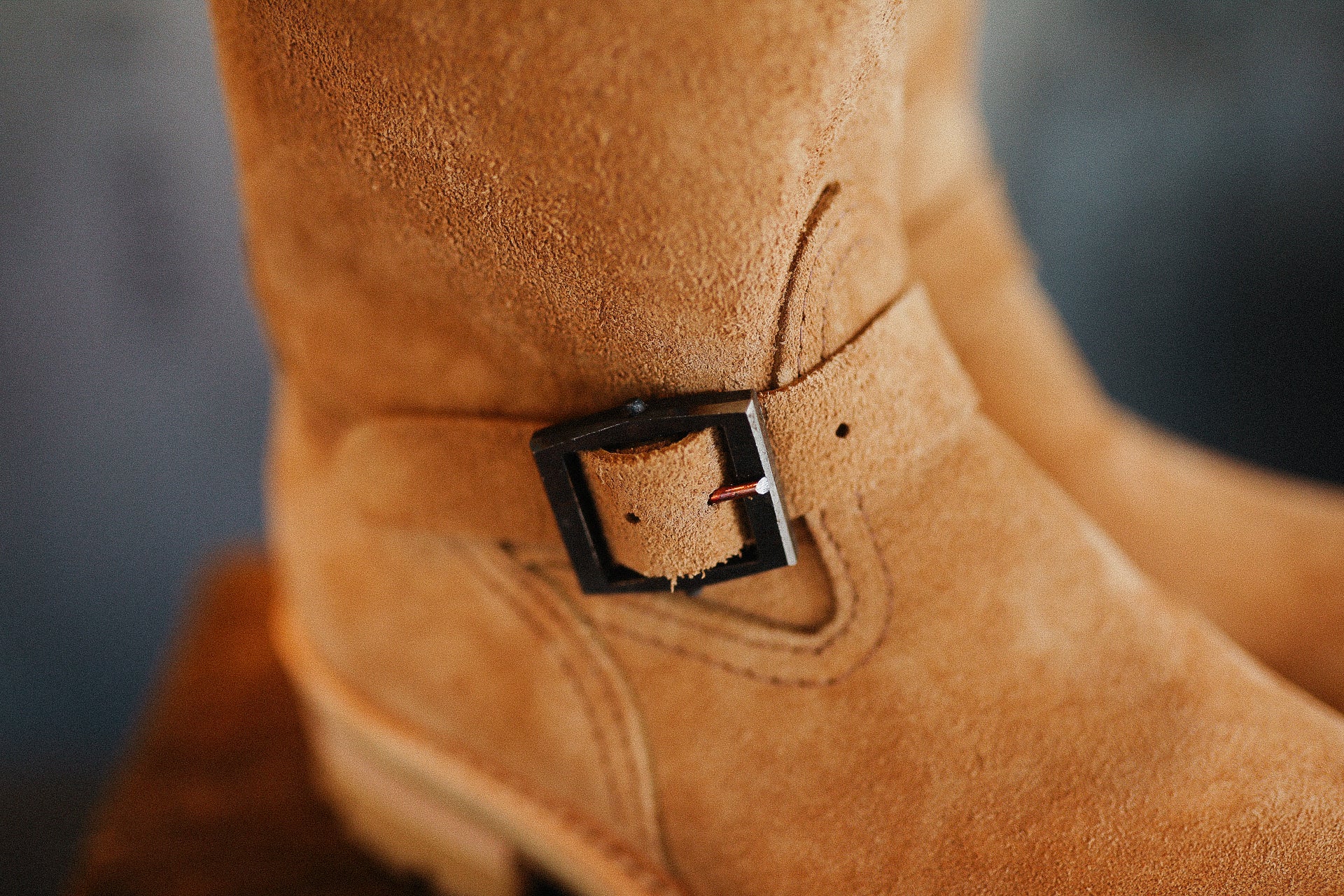 Wesco X ISP Boss Engineer Boot- Burlap Roughout