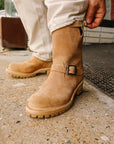 Wesco X ISP Boss Engineer Boot- Burlap Roughout
