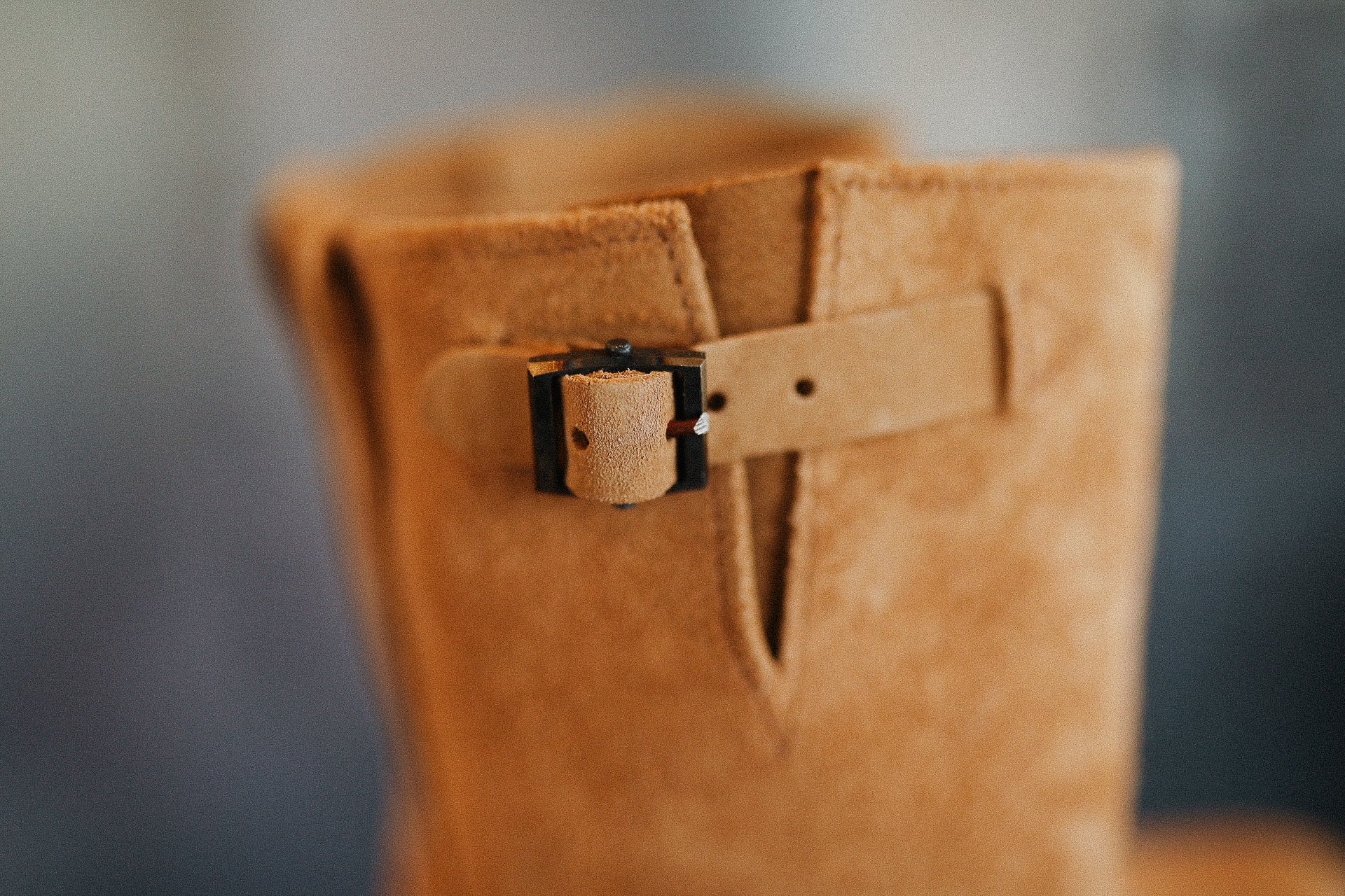 Wesco X ISP Boss Engineer Boot- Burlap Roughout