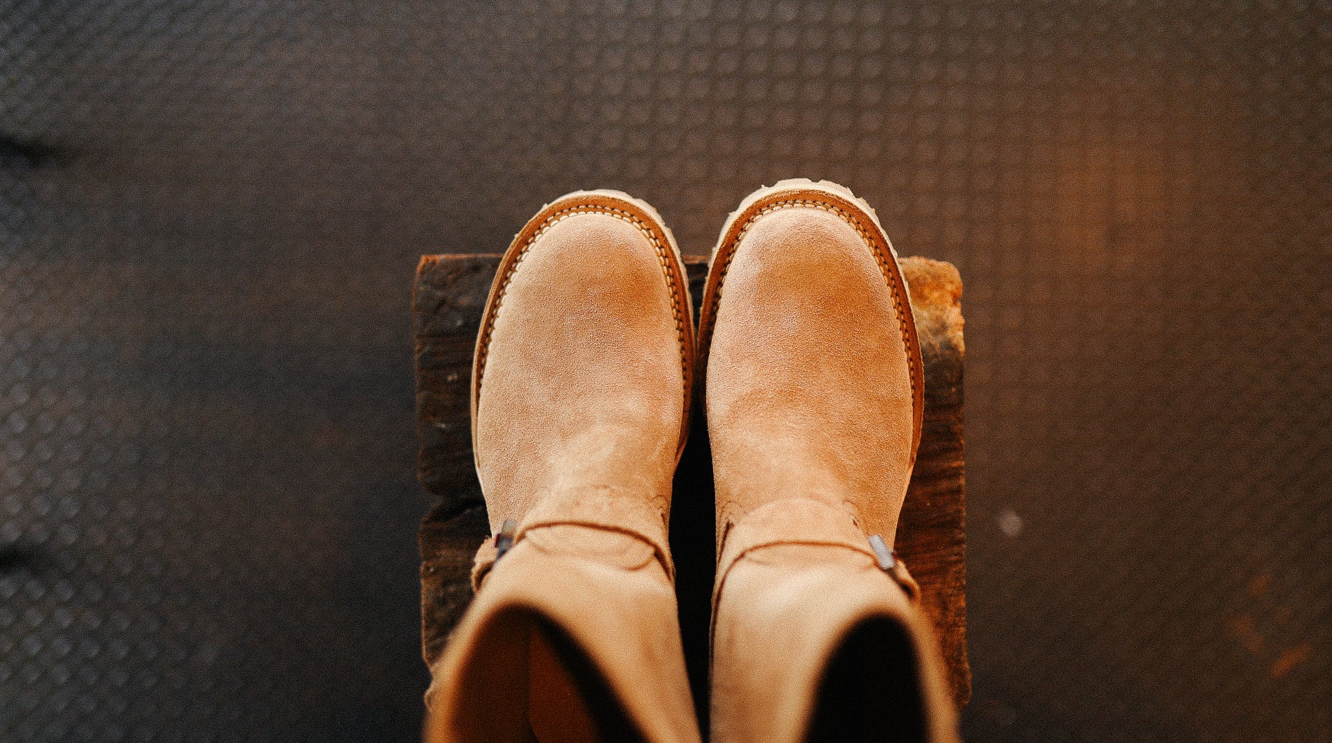 Wesco X ISP Boss Engineer Boot- Burlap Roughout