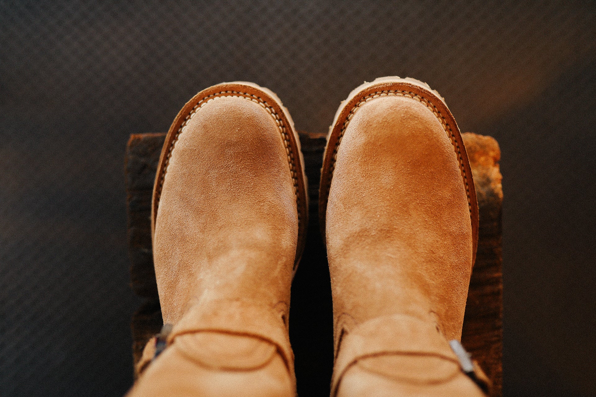 Wesco X ISP Boss Engineer Boot- Burlap Roughout