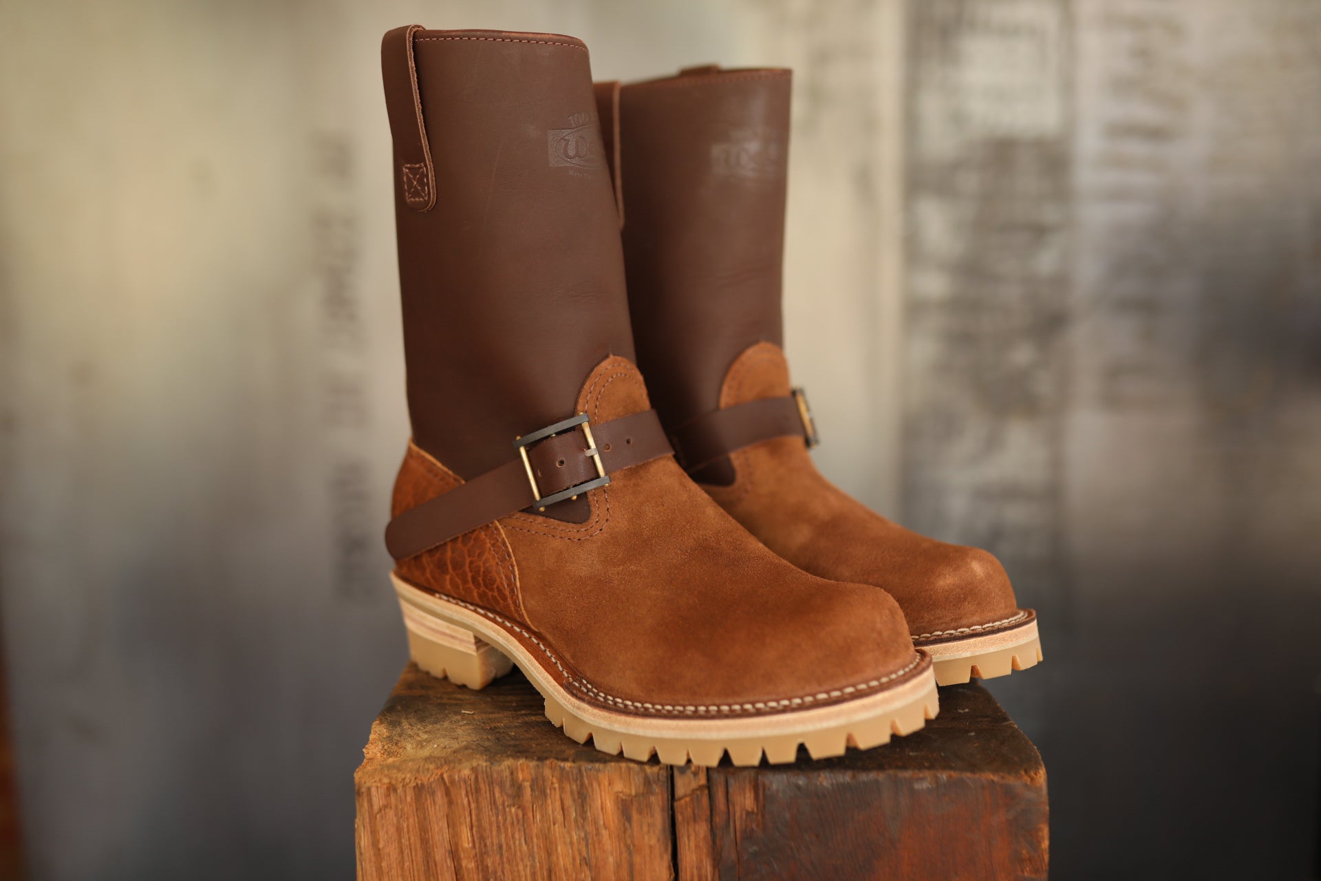 Wesco X ISP Boss Engineer Boot- Corral
