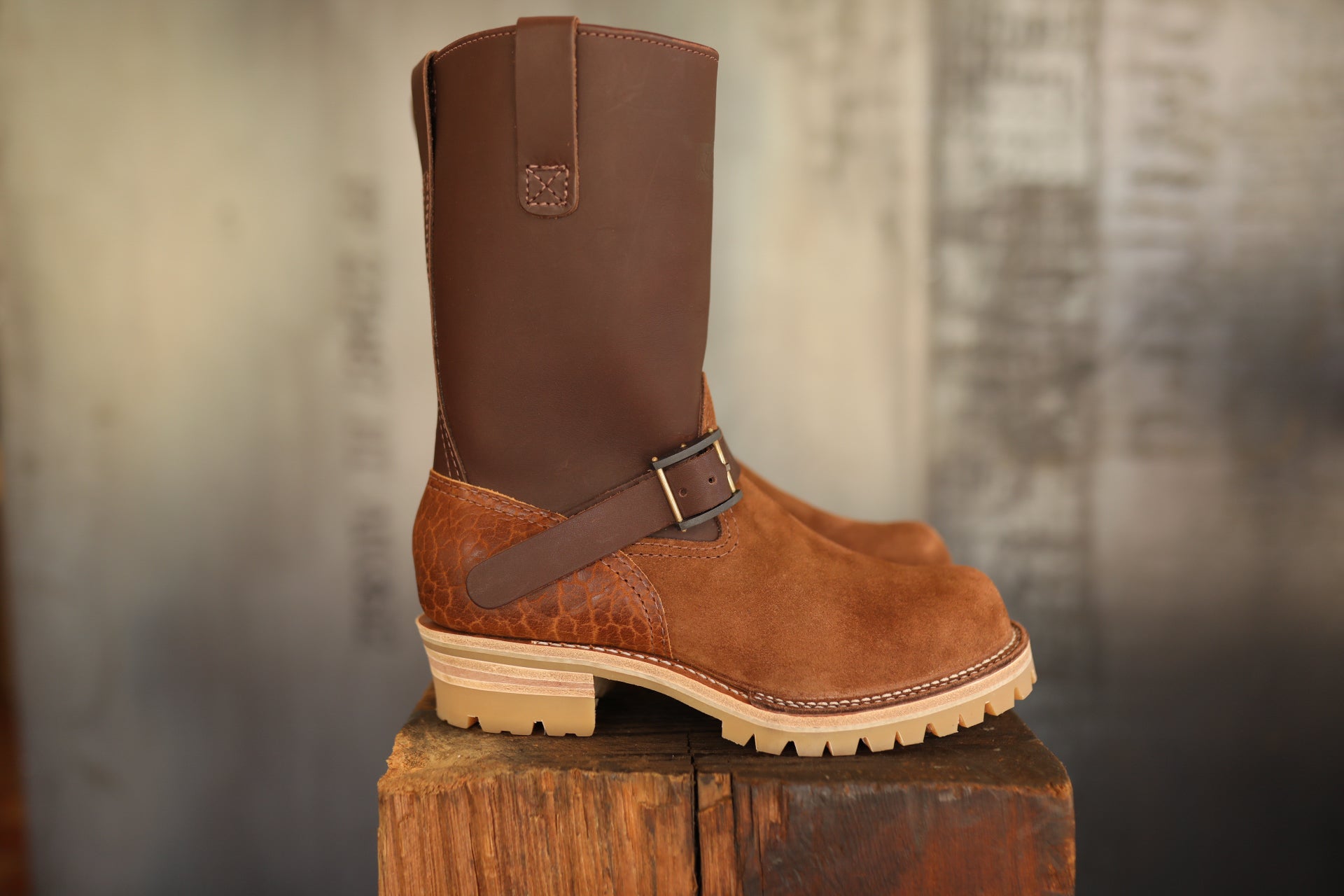 Wesco X ISP Boss Engineer Boot- Corral