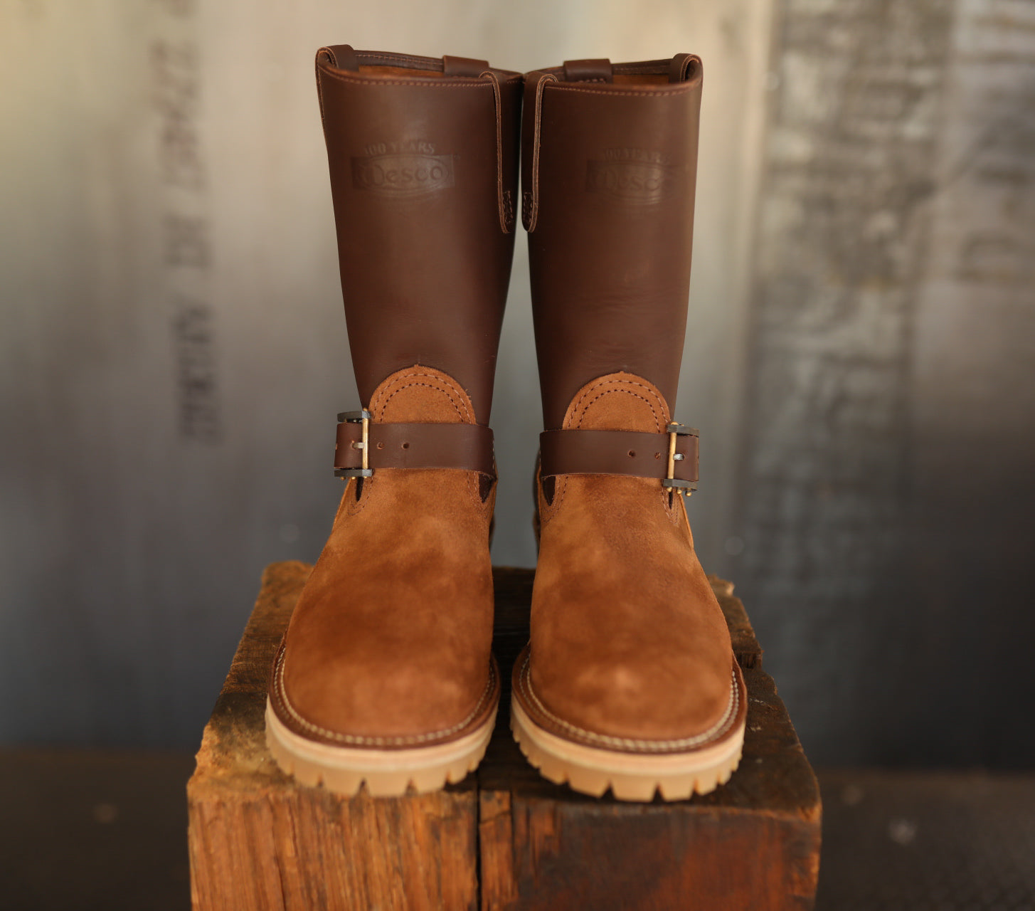 Wesco X ISP Boss Engineer Boot- Corral