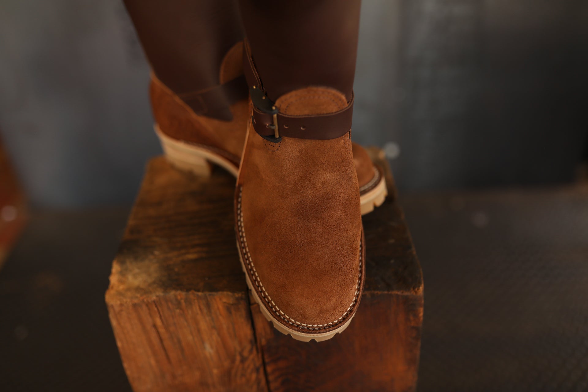 Wesco X ISP Boss Engineer Boot- Corral