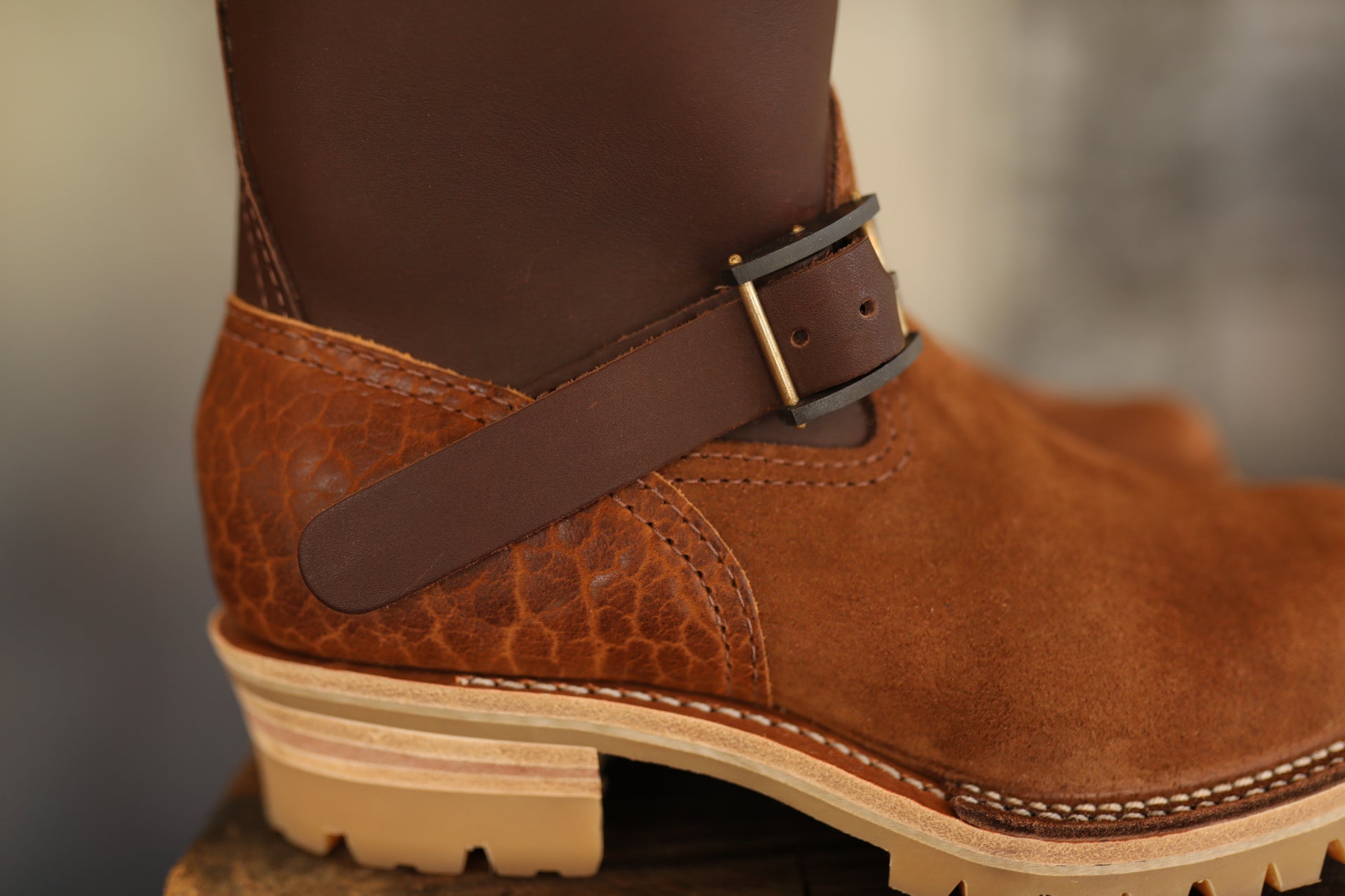 Wesco X ISP Boss Engineer Boot- Corral