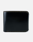 Small Shell Cordovan Wallet - Black