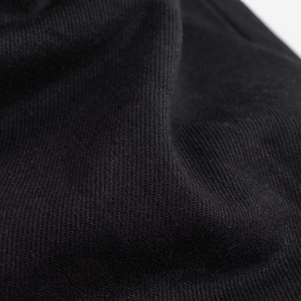 14oz Selvedge Denim Slim Tapered Cut Jeans - Black/Black IH-777S-142bb