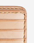 Small Shell Cordovan Wallet - Natural