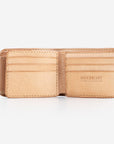 Small Shell Cordovan Wallet - Natural
