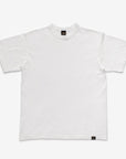 6.5oz Loopwheel Crew Neck T-Shirt With Longer Body - White IHT-1610L-wht