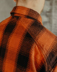Crosscut Flannel - Rust Twill