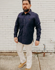 10oz Selvedge Denim Work Shirt - Indigo New IHSH-351-IND