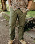 11oz Cotton Whipcord Work Pants - Olive IH-720-OLV