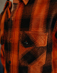 Crosscut Flannel - Rust Twill