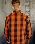 Crosscut Flannel - Rust Twill