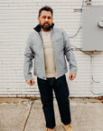 14oz Heavy Herringbone Work Jacket - Blue