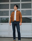 IH-2526j 17oz Duck Modified Type III Jacket - Brown