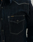 12oz Wabash Western Shirt - Indigo IHSH-62-IND