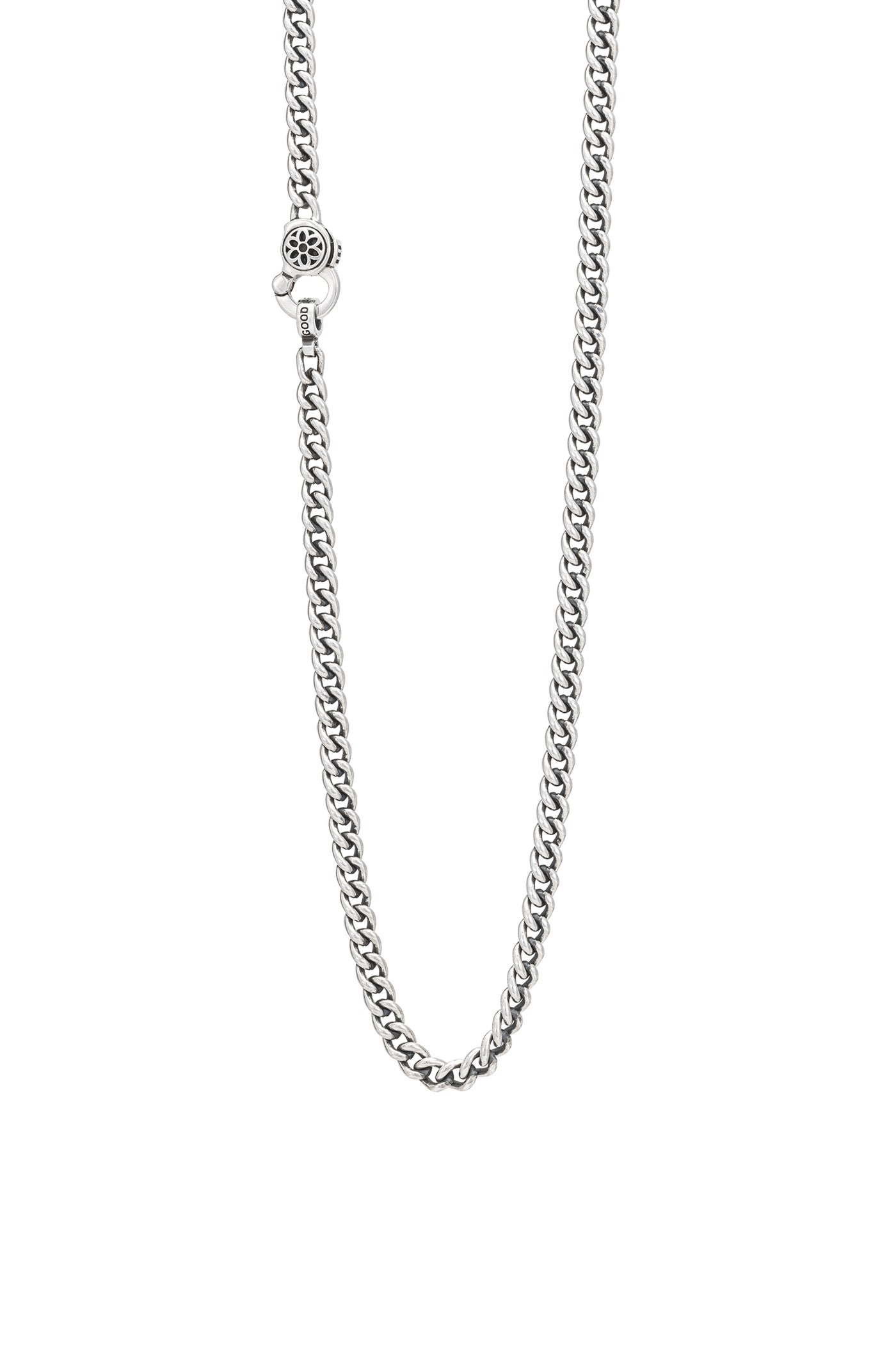 CURB CHAIN NECKLACE- AA-21&quot;