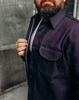 Indigo Selvedge Canvas, ISC Work Shirt