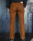 17oz Duck Slim Tapered Cut Jeans - Brown IH-777D