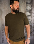 No. 8 Slub Nep s/s T-Shirt- Olive