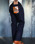14oz Selvedge Denim Straight Cut Jeans - Indigo/Indigo IH-634S-14ii