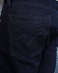 14oz Selvedge Denim Straight Cut Jeans - Indigo/Indigo IH-634S-14ii