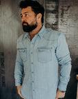 Modern western 11oz bleached denim