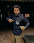 12oz Selvedge Denim Western Shirt - Indigo IHSH-33-IND