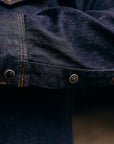 12oz Selvedge Denim Western Shirt - Indigo IHSH-33-IND