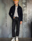 14oz Selvedge Denim Super Slim Cut Jeans - Indigo IH-555S-142