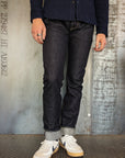 14oz Selvedge Denim Super Slim Cut Jeans - Indigo IH-555S-142