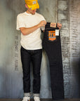 14oz Selvedge Denim Super Slim Cut Jeans - Indigo IH-555S-142