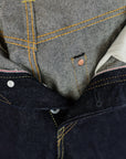 14oz Selvedge Denim Super Slim Cut Jeans - Indigo IH-555S-142