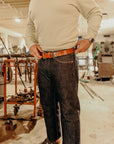 634s 21oz Selvedge Denim Straight Cut - Indigo IH-634S