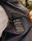 10oz Selvedge Chambray Single Yoke Western Shirt - Blue IHSH-13-BLU