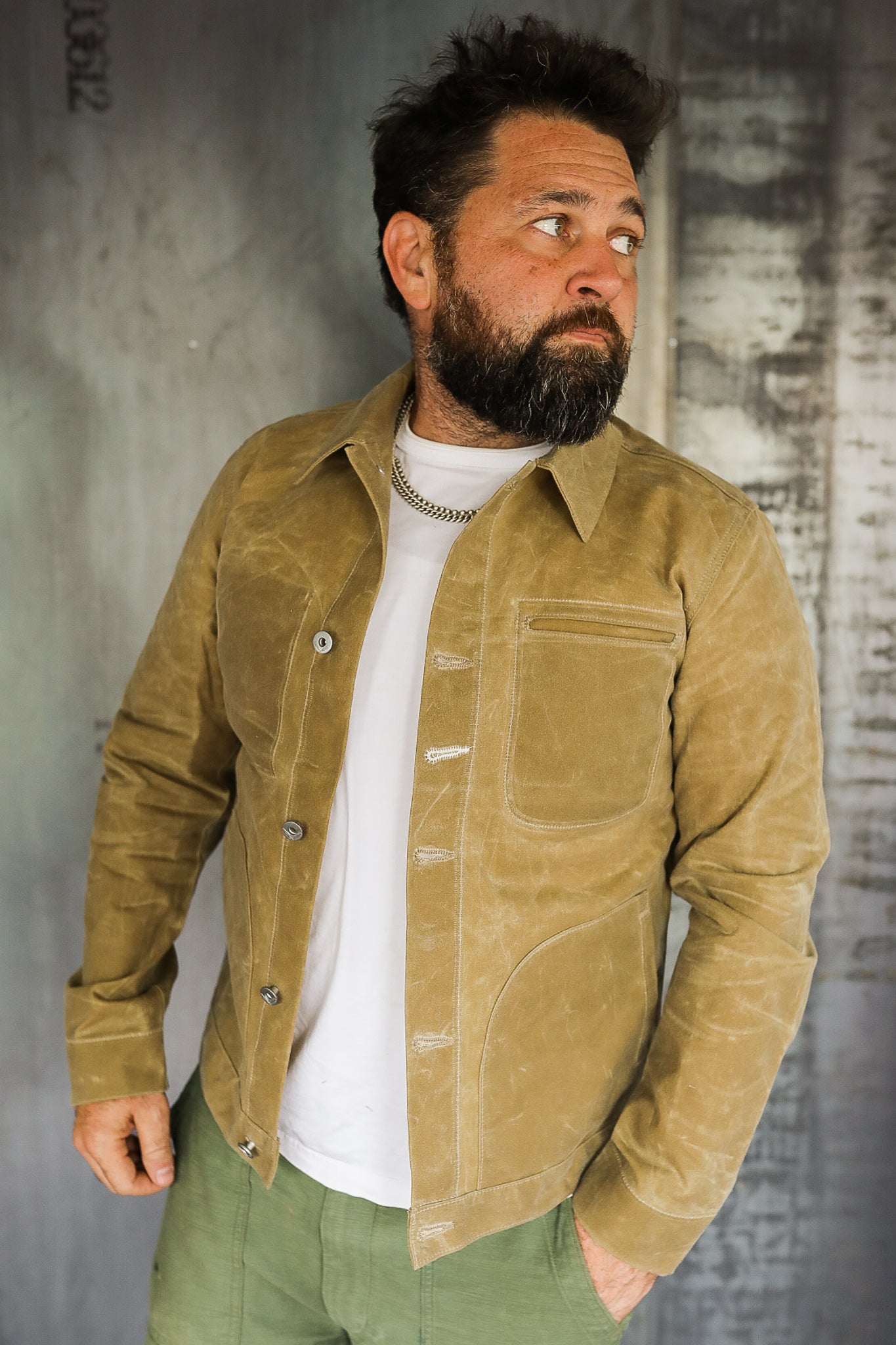 Tan Ridgeline Supply Rogue Territory Supply Jacket James Bond