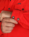 Micro Fleece CPO Shirt - Red