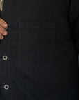 9 oz Black Cotton Shirt