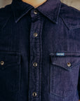 10oz Double Cloth Denim CPO Shirt - Indigo IHSH-347-IND