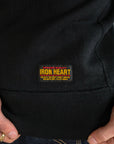 14oz Ultra Heavyweight Loopwheel Cotton Crew Neck Sweat - Black IHSW-69L-BLK