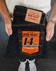888 14oz Selvedge Denim Medium/High Rise Tapered - Indigo IH-888S-142
