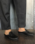 Easy Bit Moc Loafer in Black Grizzly