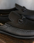 Easy Bit Moc Loafer in Black Grizzly