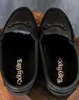 Easy Bit Moc Loafer in Black Grizzly