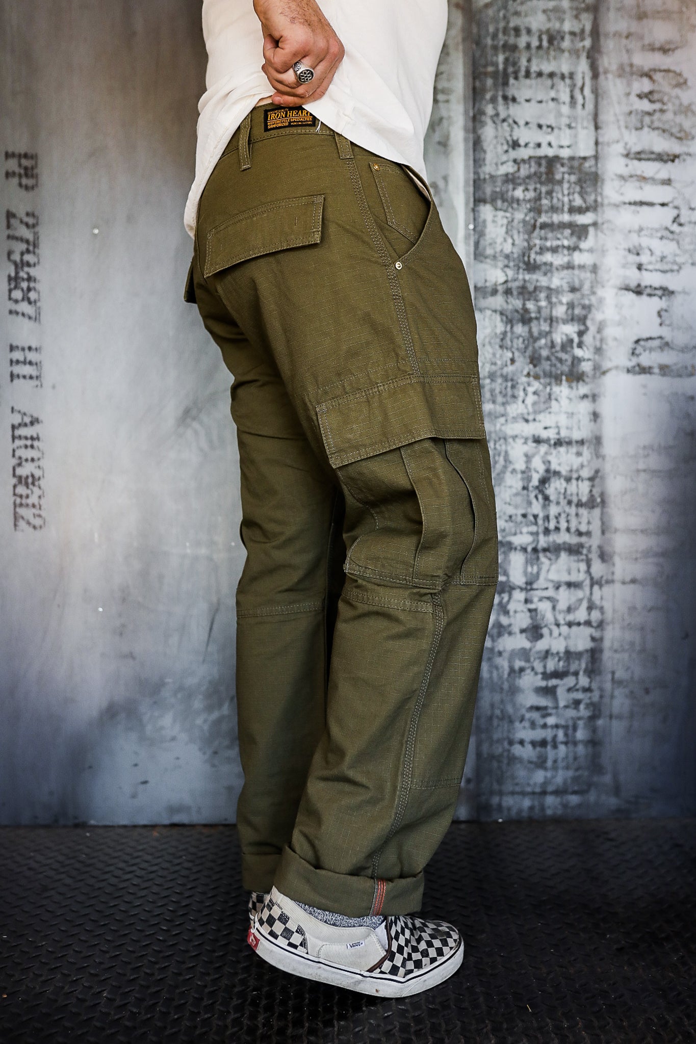 8oz Ripstop Cargo in Olive Drab Green